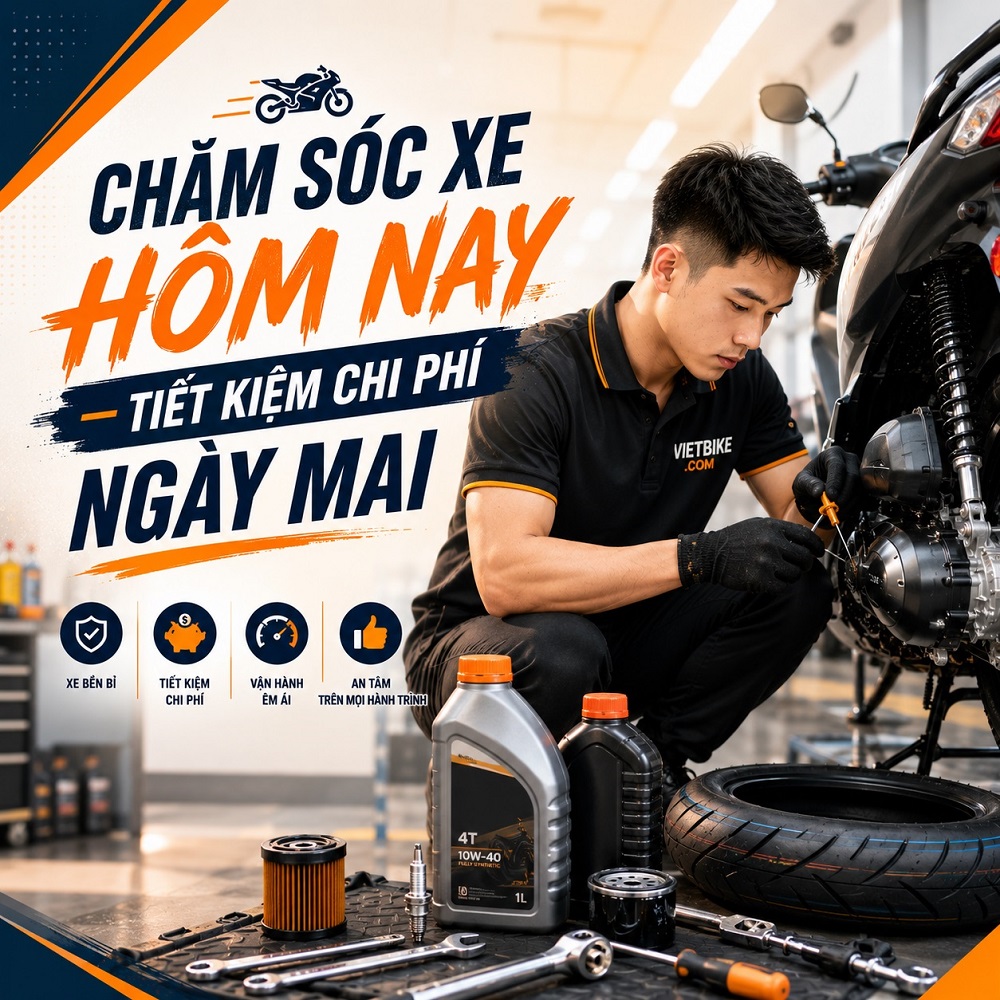 Chăm sóc xe hôm nay, tiết kiệm chi phí ngày mai